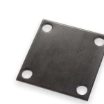 פלטה שחור 10*10 4 מ"מ