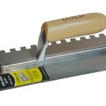 מלטש משונן ידית עץ (10 מ"מ כל שן) GOLD